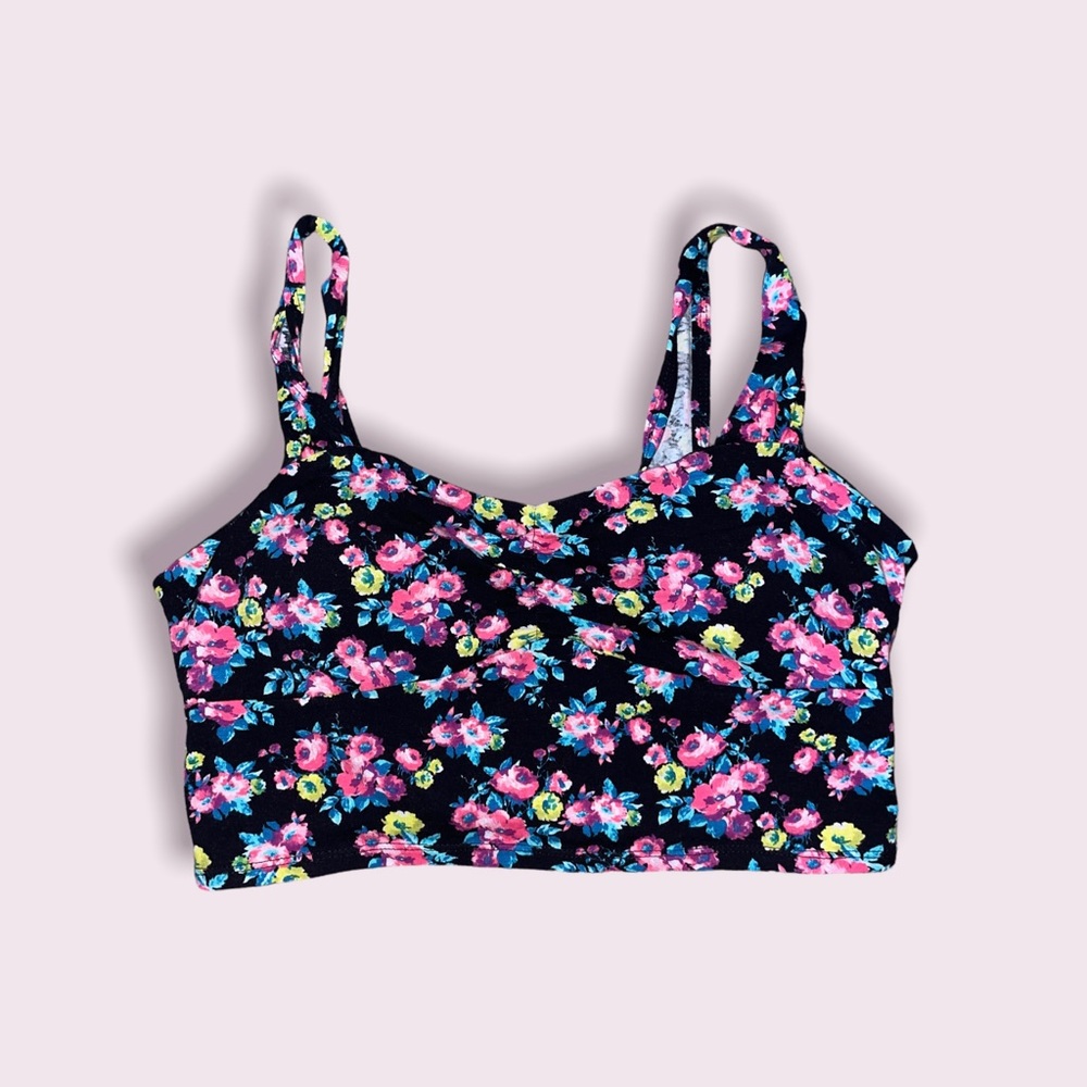 Floral crop top